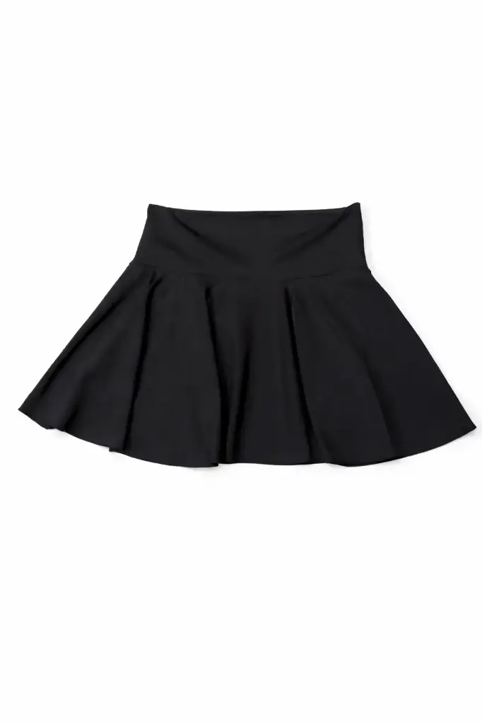 Pollera c/short m/f con volados  (art 28.06)